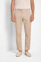 New York pantalon chino homme en gabardine stretch regular fit ①