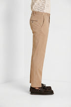 New York pantalon chino homme en gabardine stretch regular fit ①