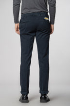 New York Sartoriale men's chino pants tailored in cotton cashmere regular fit