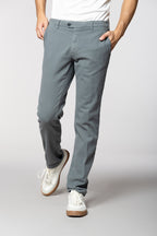 New York Sartoriale men's chino pants tailored in cotton cashmere regular fit