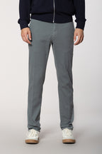 New York Sartoriale men's chino pants tailored in cotton cashmere regular fit
