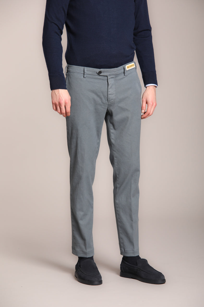 Foto 1 New York Sartoriale pantalone chino uomo sartoriale in cotone cashmere regular fit