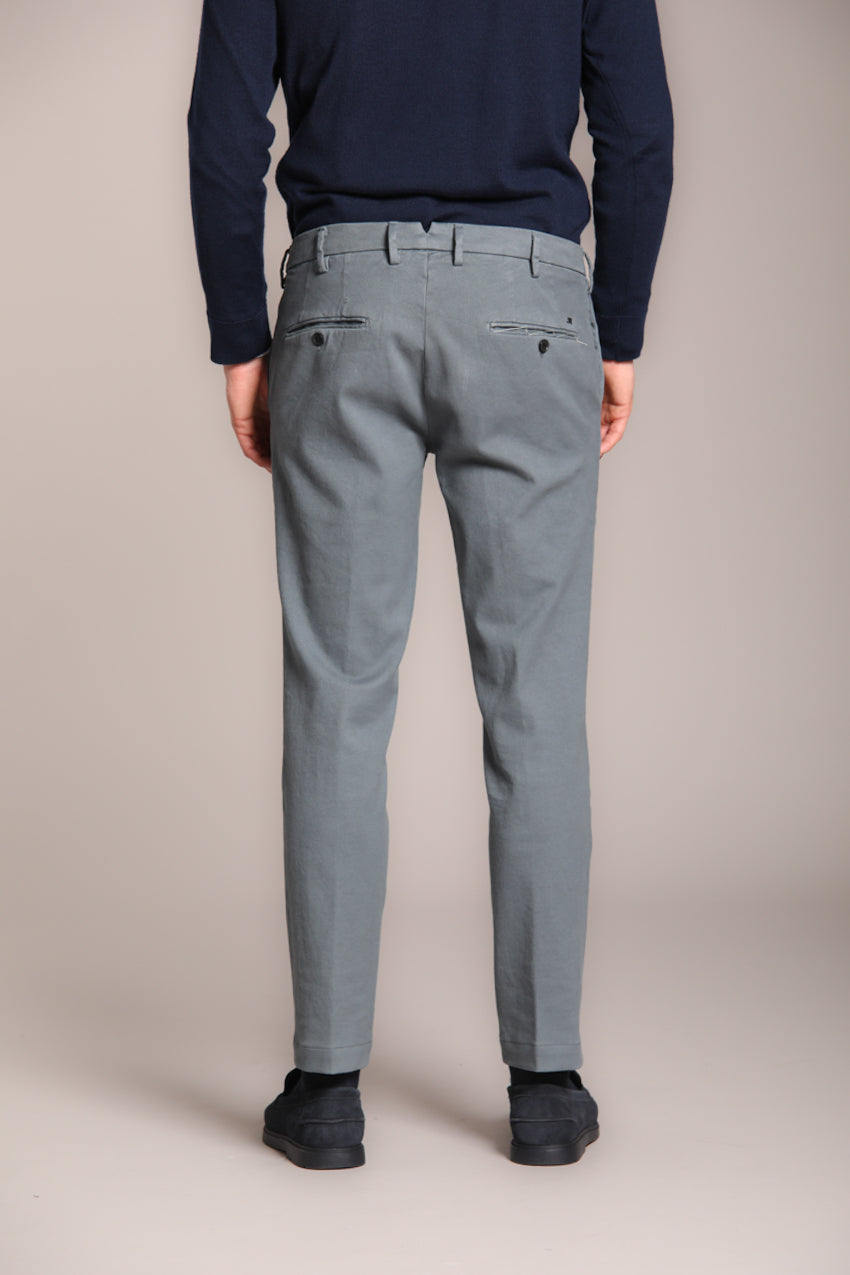 Foto 4 New York Sartoriale pantalone chino uomo sartoriale in cotone cashmere regular fit