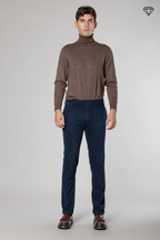 New York Sartoriale pantalone chino uomo sartoriale in cotone lana regular fit ①