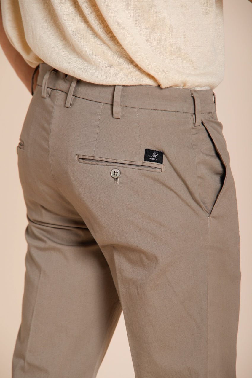 New York Hose Chino Herren aus Stretch-Gabardine regular fit ①