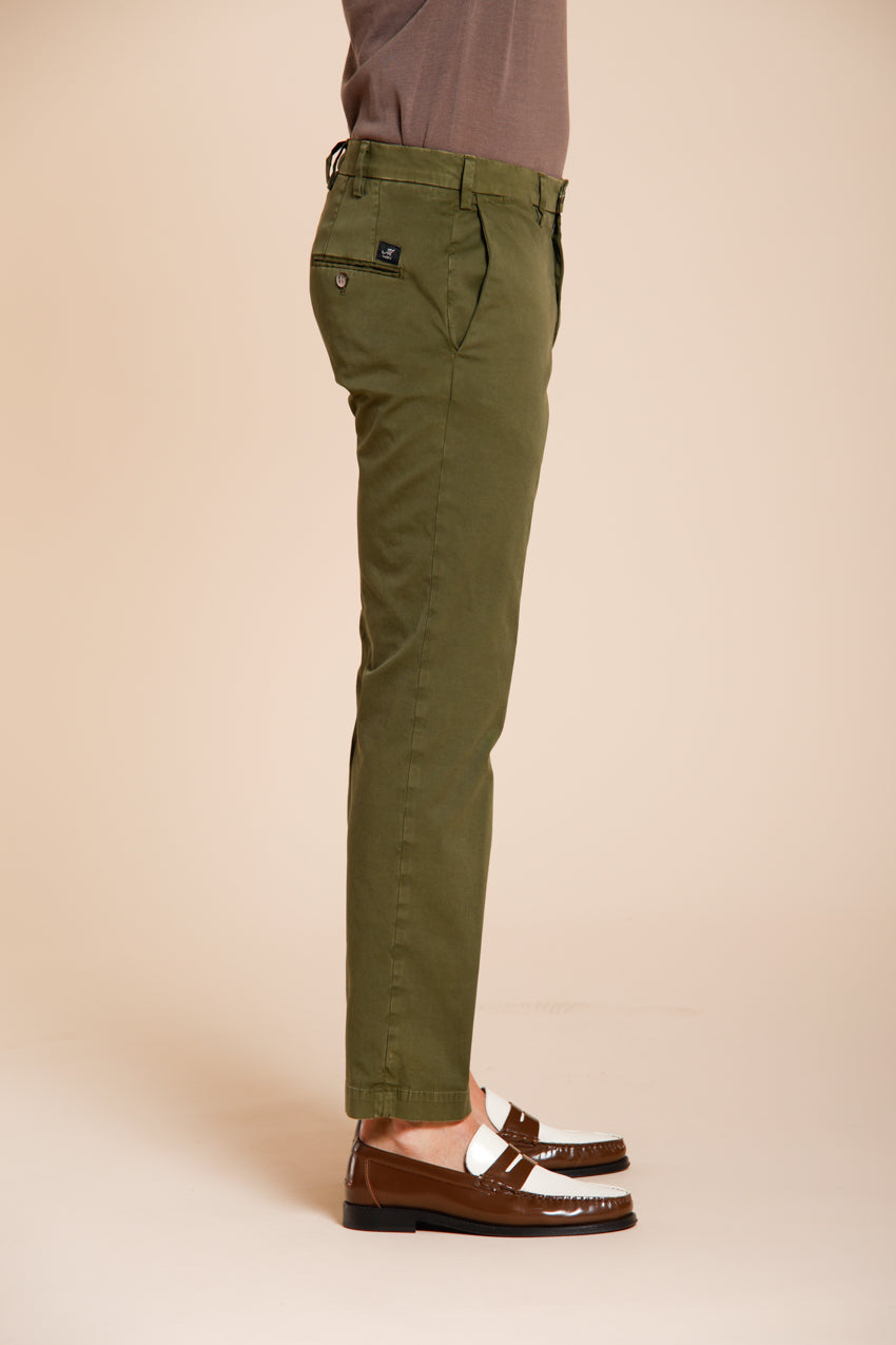 New York men's chino pants in stretch gabardine regular fit ①