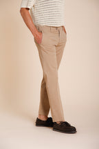 New York men's chino pants in stretch gabardine regular fit ①