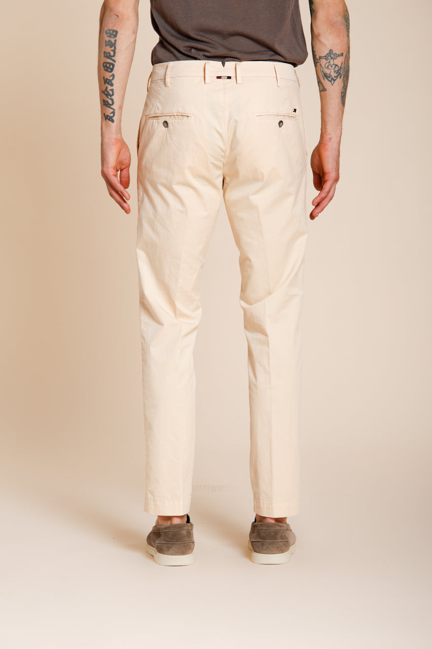 New York pantalon chino homme en gabardine stretch regular fit ①