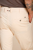 New York pantalon chino homme en gabardine stretch regular fit ①