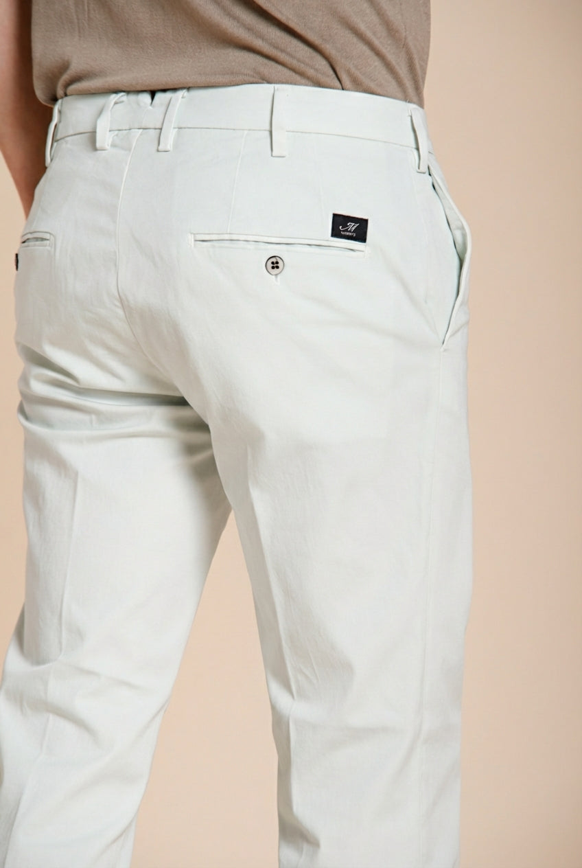 New York men's chino pants in stretch gabardine regular fit ①