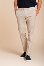 New York men's chino pants in stretch gabardine regular fit ①