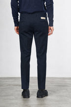 Paris Chinohose für Herren aus Baumwoll-Tricotine mit tapered fit