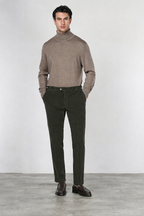 New York Chinohose für Herren aus stretchigem 2000-Rippen-Samt mit regular fit ①