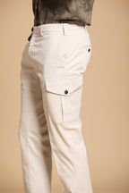New York Cargo pantalon cargo homme en twill de coton et lyocell regular fit