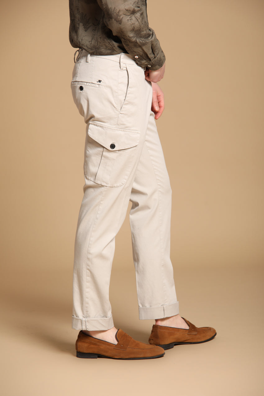 New York Cargo pantalon cargo homme en twill de coton et lyocell regular fit