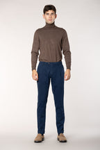 New York Time 1 Pinces men's chino pants in gabardine regular fit