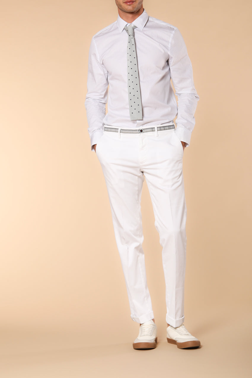 New York Summer pantalon chino homme en twill de coton regular fit