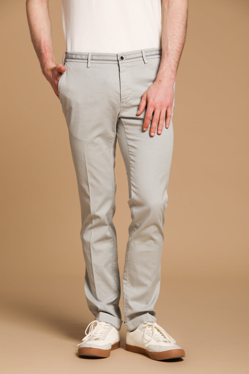 New York Summer men's chino pants in cotton twill regular fit