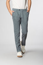 New York Time 2 Pinces men's chino pants in cotton and wool regular fit