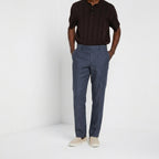 New York Icon Flex Hose Chino Herren aus Leinen und Baumwoll Twill regular fit