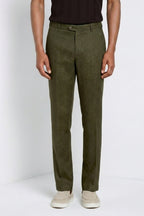 New York Icon Flex men's chino pants in linen and cotton twill regular fit