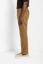 New York Icon Flex Herren Chinohose aus Leinen und Baumwoll Twill regular fit