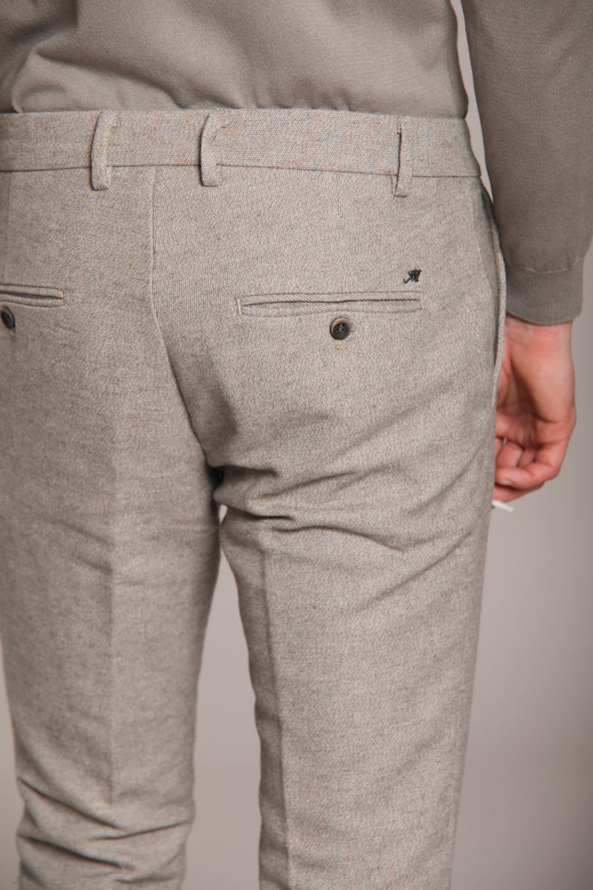 Foto 4 Torino pantalone chino uomo in finta lana slim fit