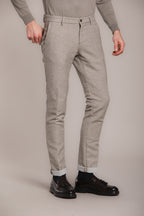 Foto 1 Torino pantalone chino uomo in finta lana slim fit