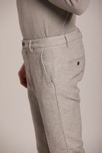 Foto 2 Torino pantalone chino uomo in finta lana slim fit