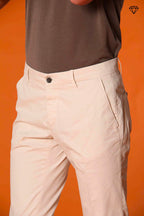 Milano Pantalon chino homme en Coton Pima Extra slim fit ①