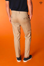 Milano Pantalon chino homme en Coton Pima Extra slim fit  ①