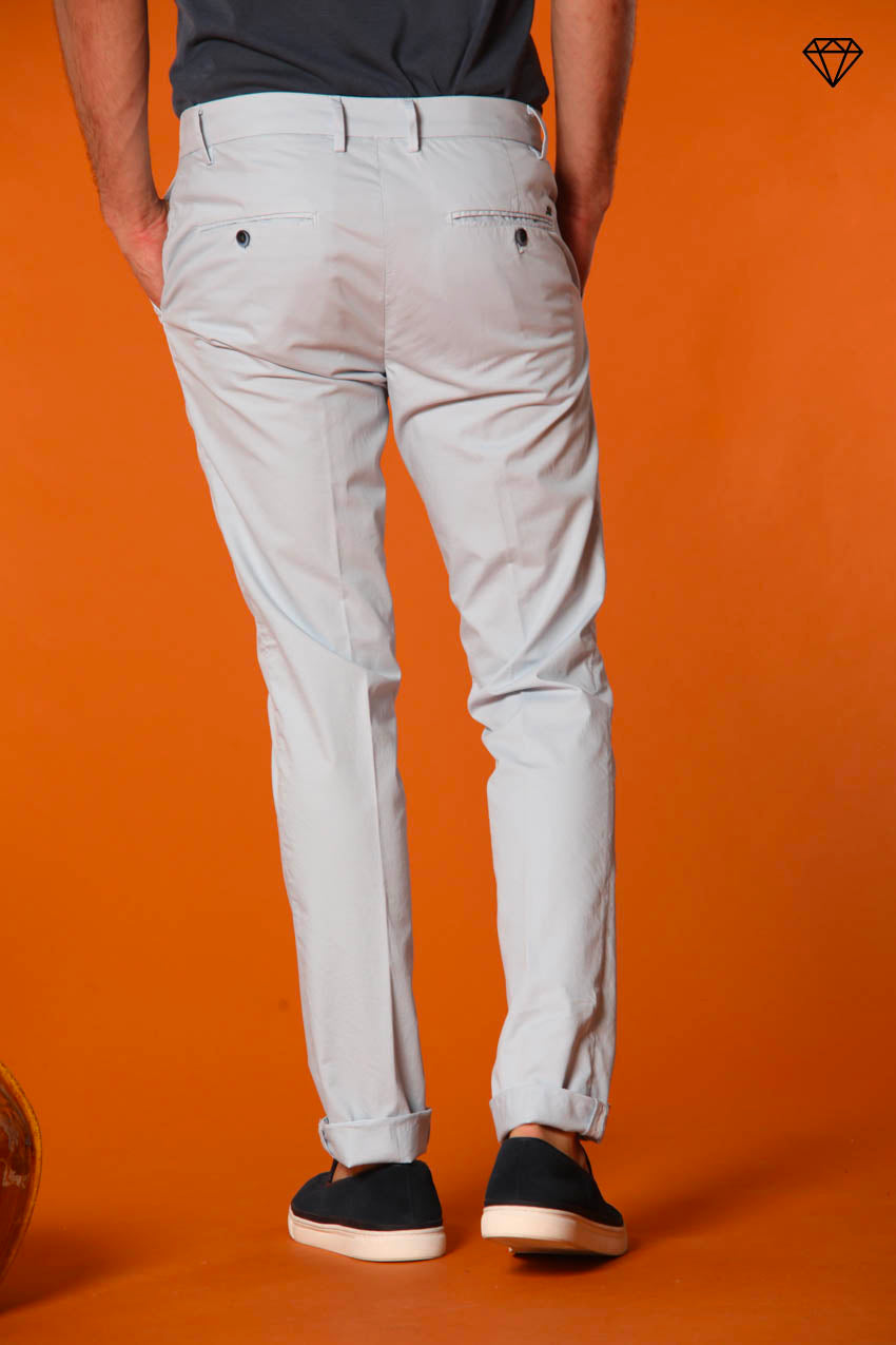 Milano pantalon chino homme en coton pima Extra Slim fit ①