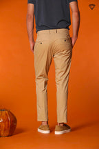 Milano Pantalon chino homme en Coton Pima coupe Extra slim ①