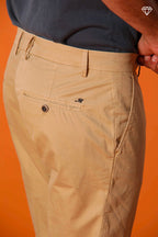 Milano Pantalon chino homme en Coton Pima coupe Extra slim ①