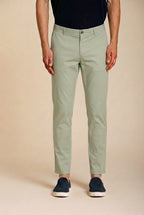 Milano Herren Chino Hose aus Gabardine Stretch extra slim fit ①