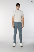 Milano Herren Chino Hose in Gabardine Stretch Extra Slim Fit ①
