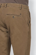 Milano Chinohose Herren in Stretch-Gabardine, Extra Slim Fit ①