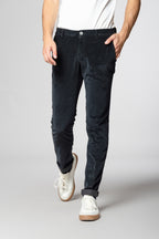 Milano pantalon chino homme en velours 500 raies extra slim fit