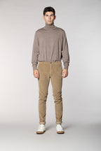 Milano Herren Chinohose aus 500-Rippen-Samt extra slim fit