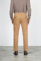 Milano men’s chino pants in stretch gabardine with extra slim fit ①
