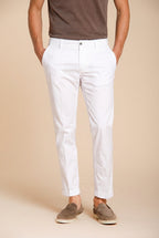 Milano Herren Chino Hose aus Stretch-Gabardine extra slim fit ①