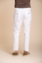 Milano men's chino pants in stretch gabardine extra slim fit ①