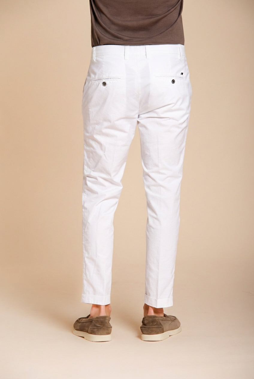 Milano Herren Chino Hose aus Stretch-Gabardine extra slim fit ①