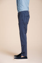 Milano men's chino pants in stretch gabardine extra slim fit ①