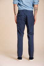 Milano men's chino pants in stretch gabardine extra slim fit ①