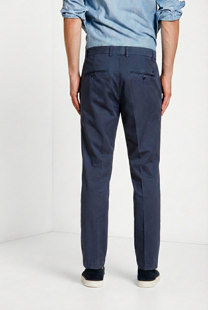 Milano Herren Chino Hose aus Stretch Gabardine extra slim fit ①