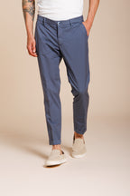 Milano men's chino pants in stretch gabardine extra slim fit ①
