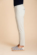 Milano men's chino pants stretch gabardine extra slim fit ①