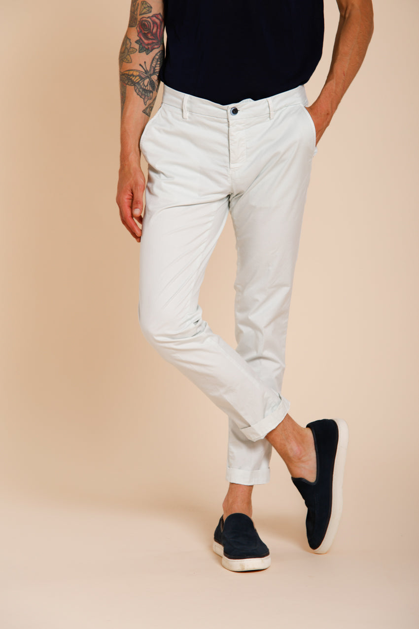 Milano Hose Chino Herren aus Stretch-Gabardine extra slim fit ①