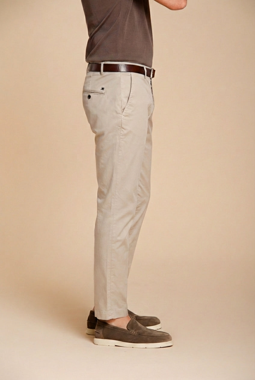 Milano Herren Chino Hose aus Stretch-Gabardine extra slim fit ①